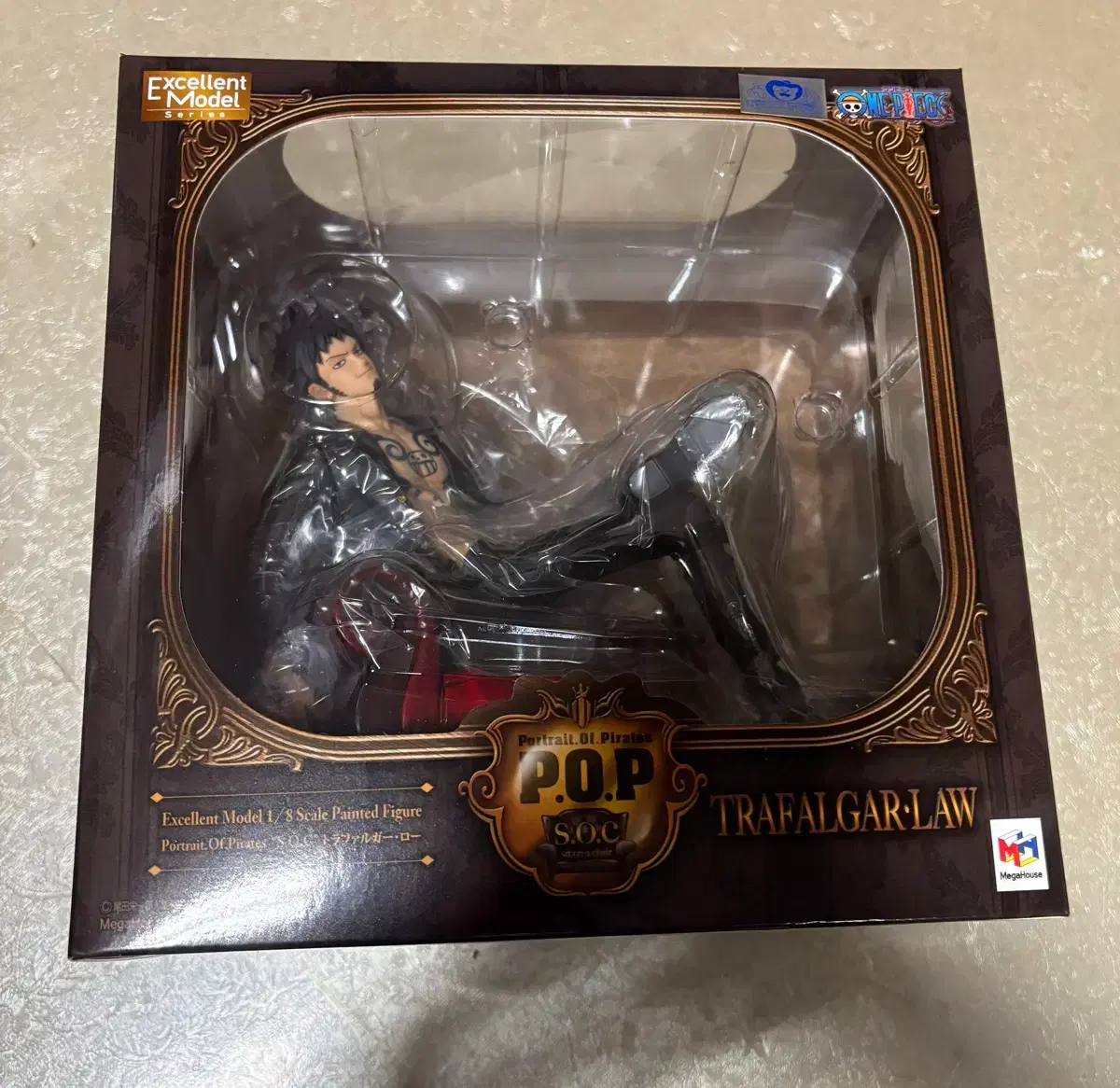 POP ワンピース S.O.C トラファルガー・ロー フィギュア 未開封 ワンピーストラファルガーローPOP SOCフィギュア未開封